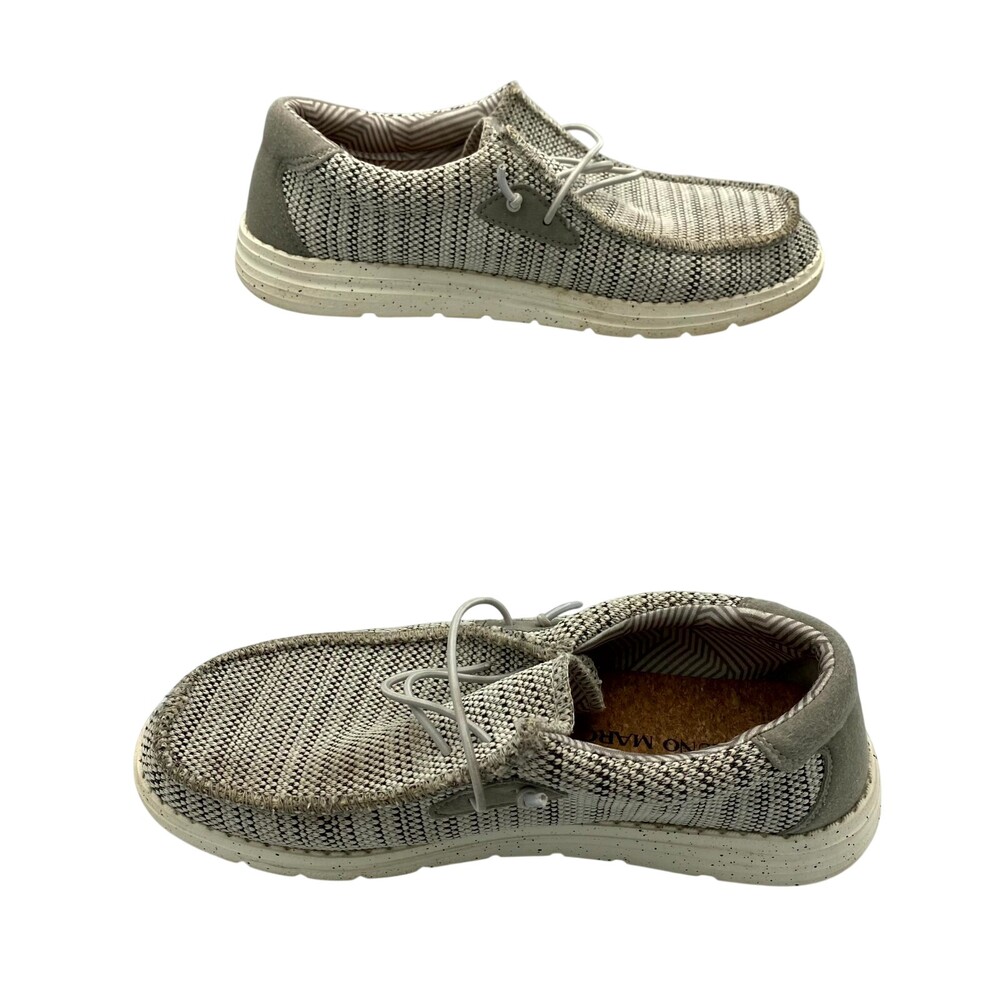 Bruno Marc BLS211 Women's Loafers Sz 6.5 Casual Gray Lightweight Slip-On Shoes